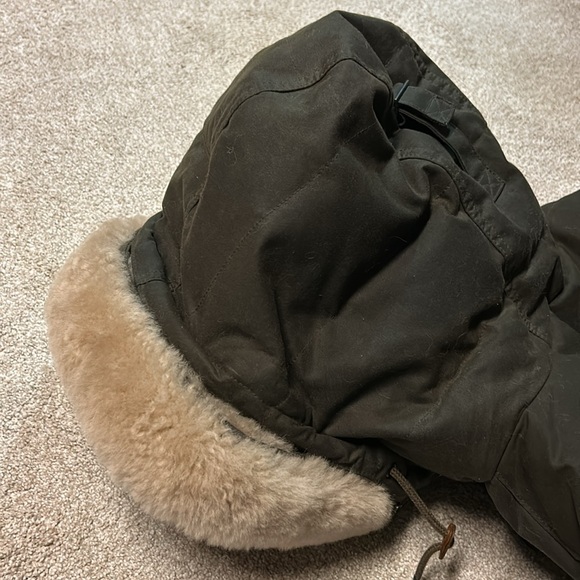 FILSON ‘Northwest’ Goose Down Parka, Shearling Trim, Size XL, PERFECT CONDITION - Picture 16 of 17